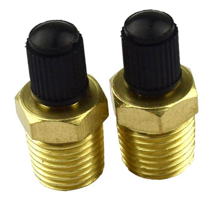 14 Pair Npt Nickel Plated Brass Air Compressor Tank Filling Valve Schrader Rustless And Solid 0123