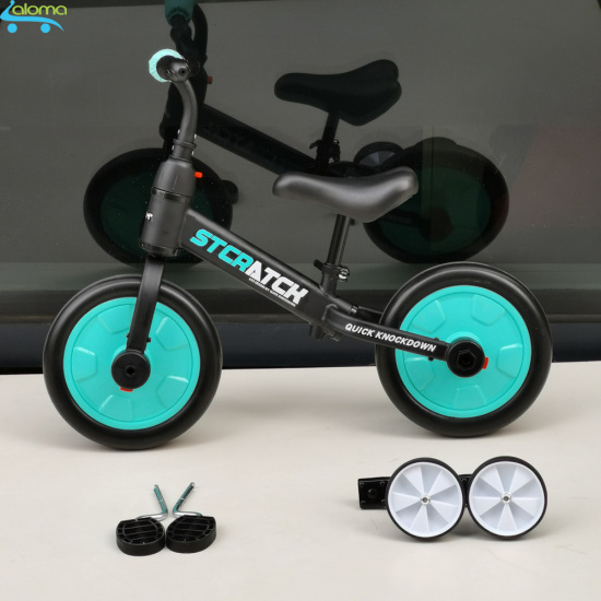 Xe thăng bằng tập đi tập đạp cho bé scratch kèm bánh phụ và bàn đạp dễ - ảnh sản phẩm 7