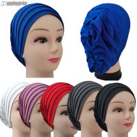 สีทึบผู้หญิงเรื่องเหลวไหล Bonnet หมวกผมร่วง Chemo หมวกเร้าใจผ้าโพกหัวเช่นที่คาดผม Headscarf หมวกลำลอง H Eadwear