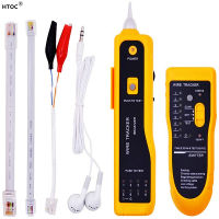 HTOC Wire Tracker,RJ11 RJ45 Line Finder Cable Tester for Network LAN Ethernet Cable Collation, Phone ephone Line Test