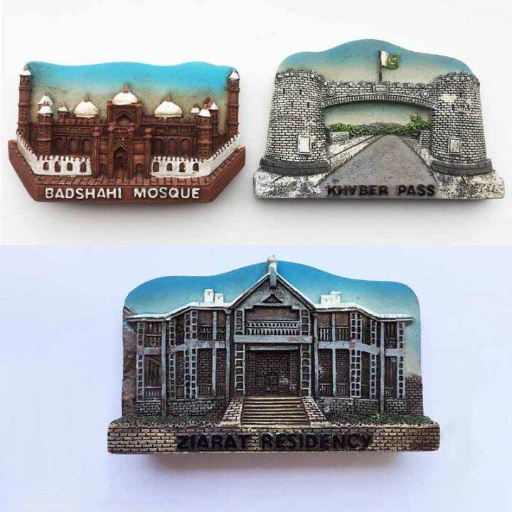 Pakistan Fridge Tourist Souvenir Badshahi Mosque In Lahore