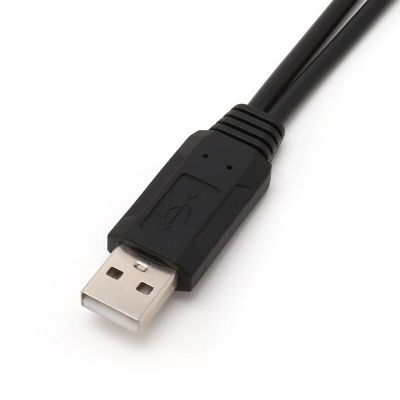 ”【；【-= 38Cm Portable USB Male Universal Micro USB Dual Male Y Adapter Splitter Cable