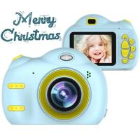 ZZOOI For Toddlers 3-10 Year Old 1080p Hd Digital Kids Camera Toy Camera Silicone Shockproof Mini Camera Digital For Girls Boys Sports &amp; Action Camera