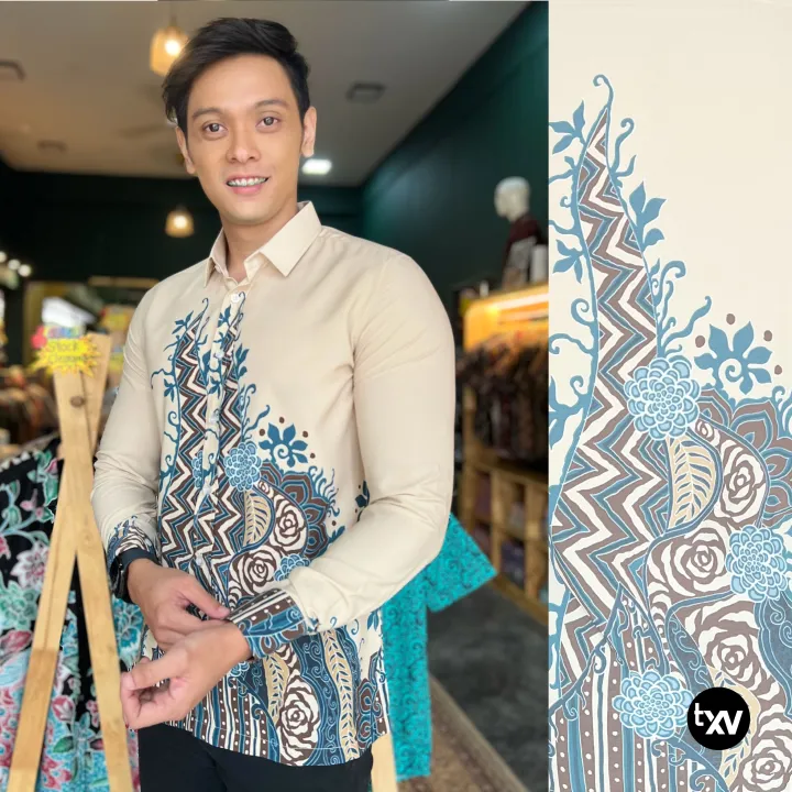 Baju Batik Slim Fit Malaysia