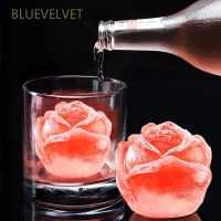 Silicone Ice Cube Mold 3D Bar Tools Ice Cream Ball Maker Freezer Big Reusable Whiskey Cocktail Rose Shape Mould