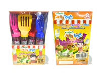 jelly toys เยลลี่กลิ่นผลไม้ ของเล่นเด็ก ชุดทำครัว kitchen [กล่อง 12 ชิ้น]