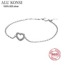 Hot Sale Fit Original Pan Bracelet For Women Real 100% 925 Sterling Silver Snake Chain Bangle Charms DIY High Quality Jewelry