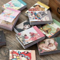 50pcslot Kawaii Stationery Stickers Fairy Animal Diary Planner Decorative Mobile Sticker Scrapbooking Journal DIY Craft Sticker