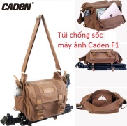 Túi chống sốc máy ảnh Caden F1 đeo ngang vải bố canvas siêu bền