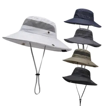 Multipurpose Camouflage Outdoor Climbing Fishing Brim Fisherman Hat Summer Men's  Bucket Hat Neck Guard Sun Protection