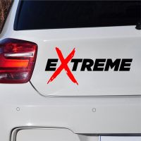 ‘；【- Fashion Extreme Vinyl Sticker For Car Body Decor Decal Red With Black Color Auto Tunning Stickers