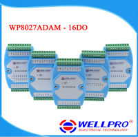 โมดูลเอาต์พุตดิจิตอลสวิตช์โมดูลแยก16-Way DO MODBUS Communication-WP8027ADAM