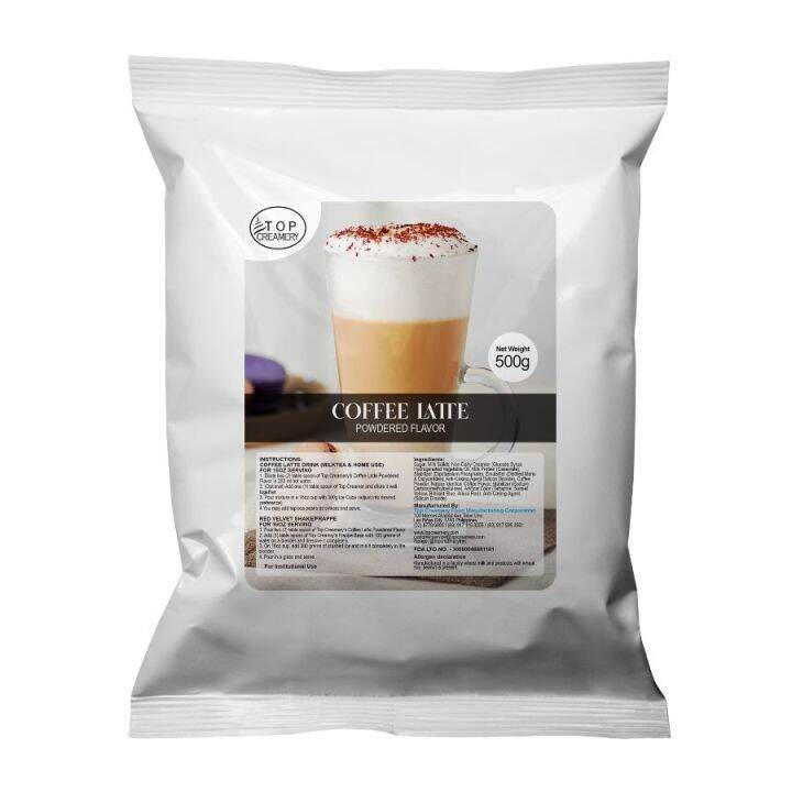 Blended Series Coffee Latte Powdered Flavor 500g TopCreamery Lazada PH
