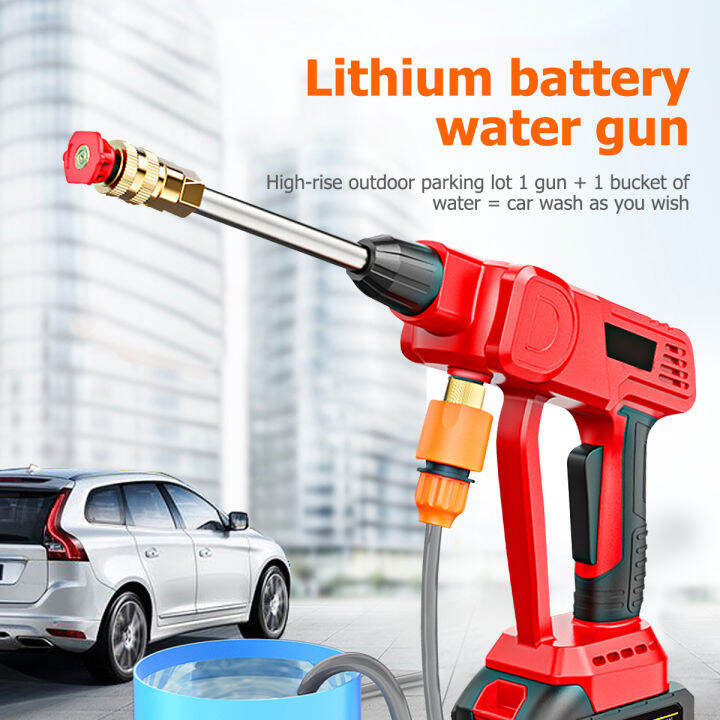 Wireless Car Washer 48V Lithium Battery Portable High Pressure Washer