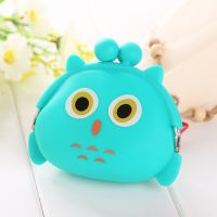 2022 New Girls Mini Silicone Coin Purse Animals Small Change Wallet Purse Women Key Wallet Coin Bag for Children Kids Gifts DD