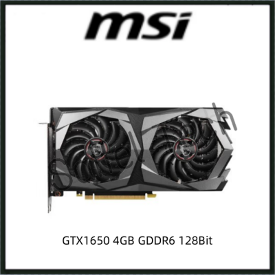 USED MSI GTX1650 4GB GDDR6 128Bit GTX 1650  Gaming Graphics Card GPU