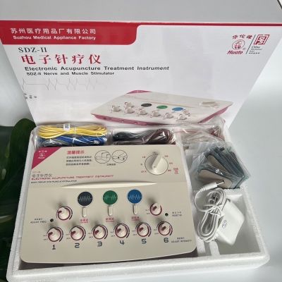 เครื่องกระตุ้นไฟฟ้าสำหรับแพทย์จีน มาพร้อมอุปกรณ์ครบพร้อมใช้งาน