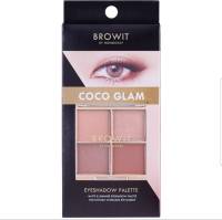 #ของแท้ส่ง#  Browit By Nongchat Eyeshadow Palette 1g.x4 อายแชโดว์น้องฉัตร พาเลทอายแชโดว์เนื้อฝุ่นเม็ดสีชัด ติดทนนาน มี 3 เบอร์(1ชิ้น)