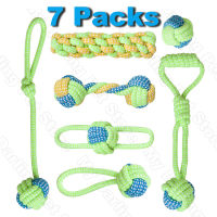 Dog Toys for Large Small Dogs Toy Interactive Cotton Rope Mini Dog Toys Ball for Dogs Accessories Toothbrush Chew Puppy Toy