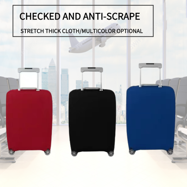 Travel Suitcase Protective Covers Thick Elastic Luggage Cover