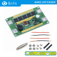 Brifit เครื่องเชื่อมรักษาจุด12V,บอร์ดควบคุมเครื่องเชื่อมแบตเตอรี่อัตโนมัติบอร์ดควบคุมเครื่องเชื่อมจุดแบบพกพา DIY 10AWG 300A พร้อมอุปกรณ์เสริมแบบเต็มชุด