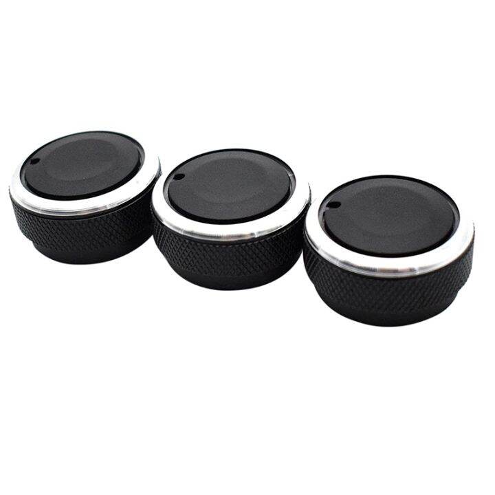 3Pcs AC Switch Knob Air Conditioning Heat Control Knobs for Toyota