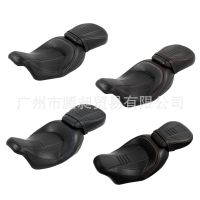 [COD] Suitable for CVO street road gliding king front and rear seat cushion modified leather single 2009-20