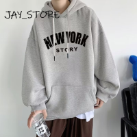 JAY_STORE เสื้อสเวตเตอร์  เสื้อกันหนาวมีฮู้ด เสื้อกันหนาว เสื้อแขนยาวชาย เสื้อกันหนาว เด่น ทันสมัย กระปรี้กระเปร่า ทนทาน MWY2392VX0 38Z230923