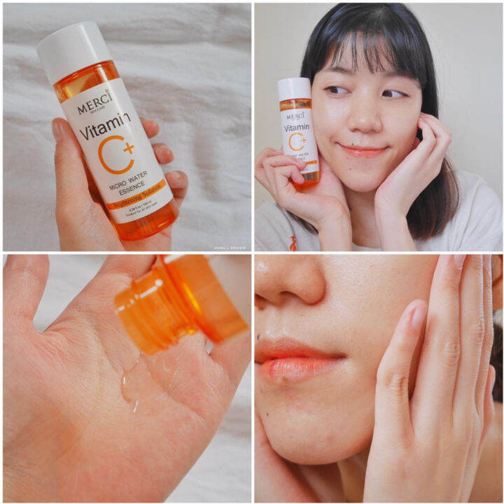 merci-vitamin-c-micro-water-essence-เมอร์ซี่-น้ำตบ-วิตามินซี-ไมโคร-วอเทอร์-เอสเซนส์-ขวดละ-100-กรัม-1-ขวด-เอสเซ็นต์บำรุงผิว-น้ำตบวิตซี-น้ำตบเมอร์ซี่