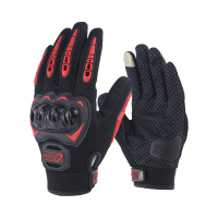 Cyclegear Motorcycle Gloves Touch Screen Riding Gloves Black Motorbike Racing Protective Guantes Moto Breathable Men Bike Glove