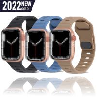 สายรัดสําหรับ /applewatch strap, series 8 7 45mm 41mm, Ultra 49mm, series 6/5/4 / SE 44mm 40mm, series 321 42mm 38mm, Silicone Rubber Sports Band only, [ไม่รวมนาฬิกา]