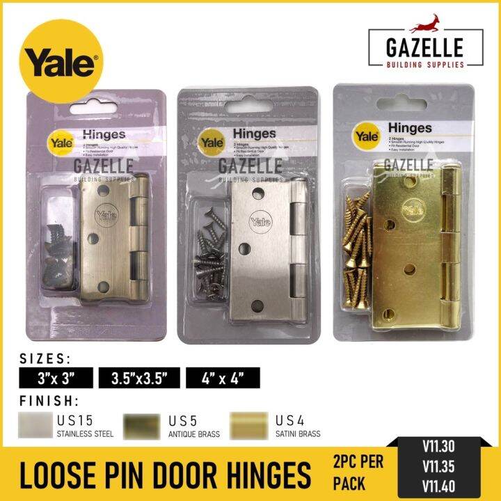 Yale Door Loose Pin Hinges Door Hinges Stainless Steel Heavy Duty V11
