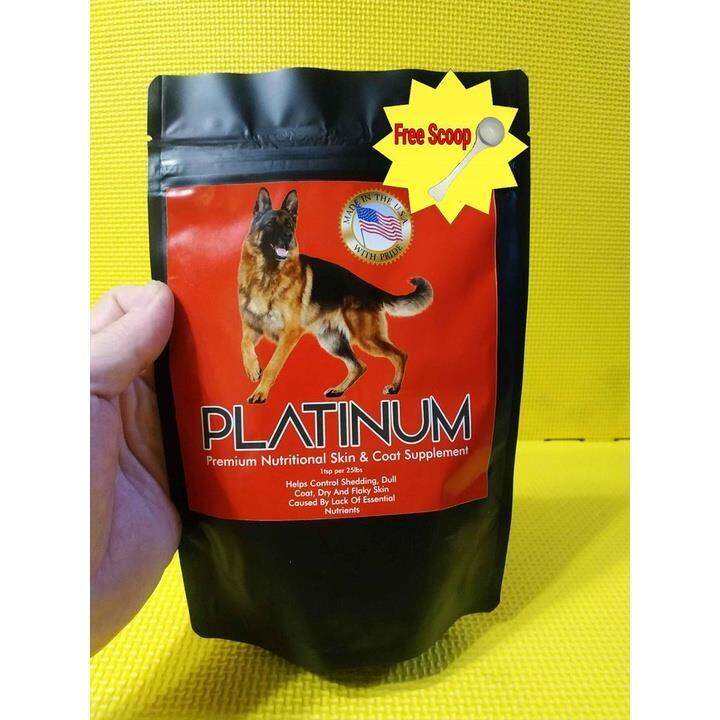 Platinum Nutritional Skin Coat Premium All Breed Dog Food Supplement