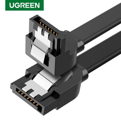 【YF】 Ugreen Cable 3.0 to Hard Disk Drive HDD Sata 3 Straight Right-angle for Asus Motherboard