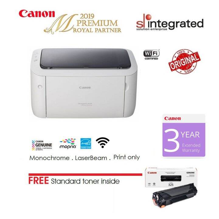 Canon imageCLASS LBP6030W Wireless Mono Laser Printer Lazada