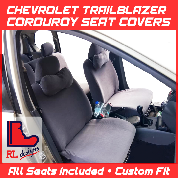 Chevrolet Trailblazer Corduroy Seat Covers (All Seats Included, Custom