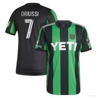 Qy เสื้อยืดแขนสั้น ลายทีมชาติฟุตบอล Sebastian Driussi Austin FC พลัสไซซ์ 2021