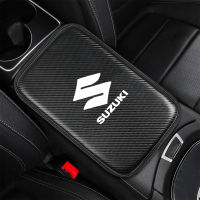 หนังรถ Center Armrest Mat Universal ภายใน Auto เบาะกล่อง Protector Pad สำหรับ Suzuki Swift Sport Jimny Grand Vitara Alto SX4 Ignis