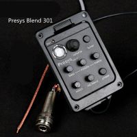 Guitar Hot Sale 301 4 Band Acoustic Guitar Pickup with Tuner Mic Blend Preamp EQ Tuner Beat Board With Soft Piezo 201 ISYS+ VT1 Guitar Bass Accessorie