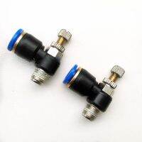 ✚❏ 10pcs/lot Pneumatic Air Fitting Throttle valve Air Speed Control SL8-1 8mm-1/8