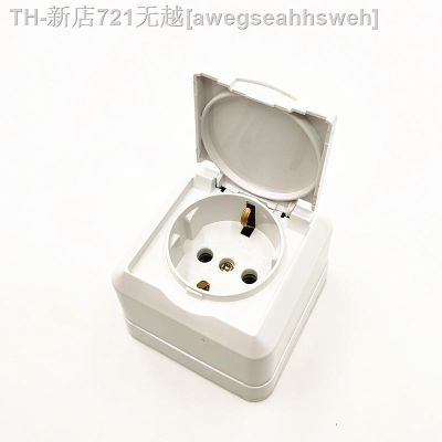 【CW】☌❍  European Industrial Electrical Socket Outlet 16A 250VPlug Extension Cord