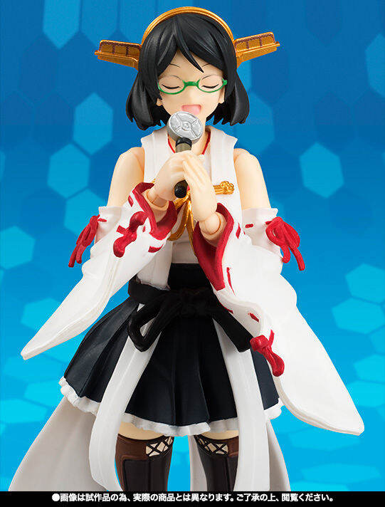 figma-ฟิกม่า-งานแท้-100-figure-action-bandai-armor-girls-project-agp-จากการ์ตูนเรื่อง-kantai-collection-kan-colle-คันไตคอลเลกชัน-เรือรบโมเอะ-kirishima-kai-ni-ii-คิริชิมะ-ไคนิ-ver-original-from-japan-แ