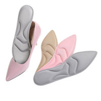 4D Sweat-absorbing Female Breathable Massage Toe Insole Winter Floor New High-heeled Shoes