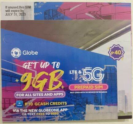 GLOBE 5G PREPAID (Vanity Sim #7) | Lazada PH