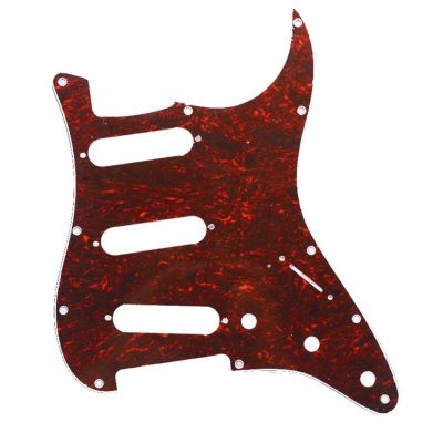 ：《》{“】= 11 Hole Strat ST SSS Single Coil Pickups Guitar Pickguard Scratch Plate With Screws For American Guitar 62 Stratocaster