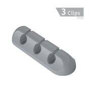 Dụng Cụ Sắp Xếp Cáp Dụng Cụ Cuộn Dây Cáp Usb Bằng Silicon Kẹp Quản Lý Cáp