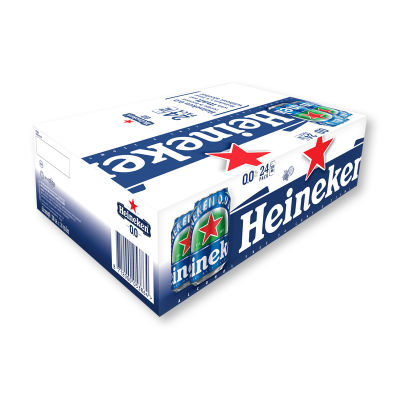 สินค้ามาใหม่! ไฮเนเก้น 0.0 เครื่องดื่มมอลต์ไม่มีแอลกอฮอล์ 330 มล. x 24 กระป๋อง Heineken 0.0 Non-Alcoholic Malt Beverage 330 ml x 24 cans ล็อตใหม่มาล่าสุด สินค้าสด มีเก็บเงินปลายทาง