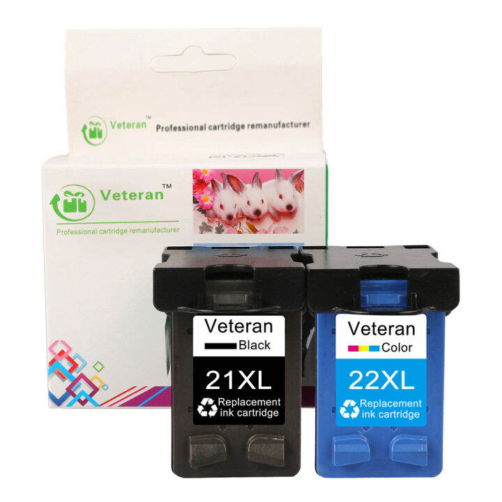 กระสุนเเบบสำหรับ-hp-21-22-hp21-hp22ตลับหมึกสำหรับ-hp-deskjet-f2180-f2200-f2280-f4180-f300-f380-380-d2300เครื่องพิมพ์-21xl-สีดำ