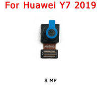 Original ด้านหน้าด้านหลังกล้องด้านหลังสำหรับ Huawei Y7 Pro 2018 2019หลักโมดูลกล้อง Flex อะไหล่ทดแทน