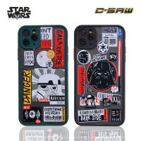 C-SAW TPU ขอบพลาสติก Hard เคสโทรศัพท์ iPhone 6 6S 7 8 Plus X XS MAX XR 11 12 Pro Max ซิลิโคนป้องกันปลอก